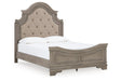 Lodenbay Antique Gray Queen Panel Bed by Ashley at Eve Furniture