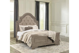 Lodenbay Antique Gray Queen Panel Bed by Ashley at Eve Furniture