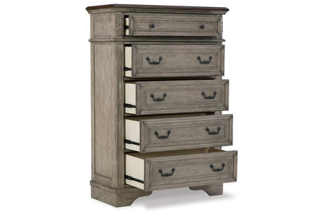 Lodenbay Two-tone Chest of Drawers by Ashley at Eve Furniture