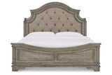 Lodenbay Antique Gray California King Panel Bed by Ashley at Eve Furniture