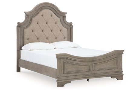 Lodenbay Antique Gray Queen Panel Bed by Ashley at Eve Furniture