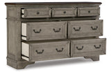 Lodenbay Two-tone Dresser by Ashley at Eve Furniture