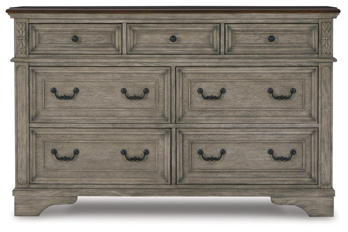 Lodenbay Two-tone Dresser by Ashley at Eve Furniture