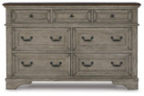 Lodenbay Two-tone Dresser by Ashley at Eve Furniture