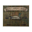 Lodge Signs IV by James Wiens a Hand Embellished Textured Canvas by Mercana at Eve Furniture
