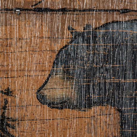 Lodge Signs V by James Wiens a Hand Embellished Textured Canvas by Mercana at Eve Furniture