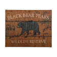Lodge Signs V by James Wiens a Hand Embellished Textured Canvas by Mercana at Eve Furniture