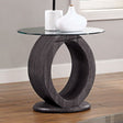Lodia Gray End Table by Furniture of America at Eve Furniture