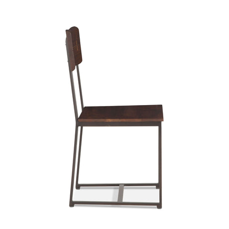 Loft 18" Dining Chair in Walnut by Home Trends & Design at Eve Furniture
