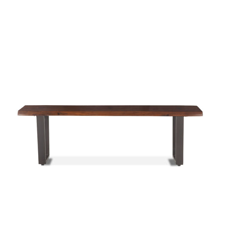 Loft 56" Bench in Walnut by Home Trends & Design at Eve Furniture