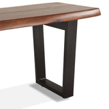 Loft 56" Bench in Walnut by Home Trends & Design at Eve Furniture
