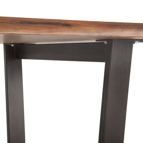 Loft 72" Dining Table in Walnut (Clearance) by Home Trends & Design at Eve Furniture