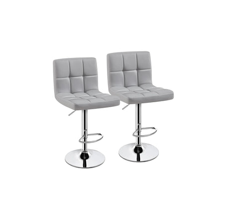 Loftline Gray Adjustable Barstool (Set of 2) by Happy Homes at Eve Furniture