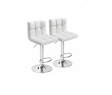 Loftline White Adjustable Barstool (Set of 2) by Happy Homes at Eve Furniture