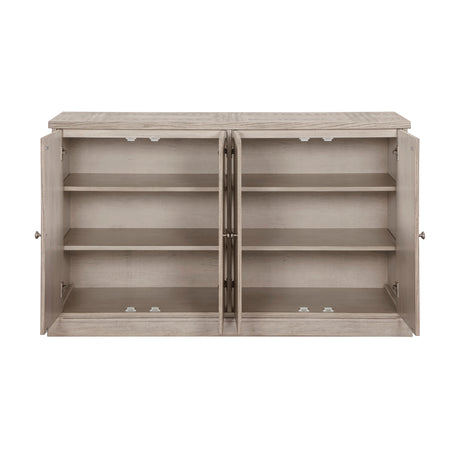 Lofton Light Gray Server by Homelegance at Eve Furniture