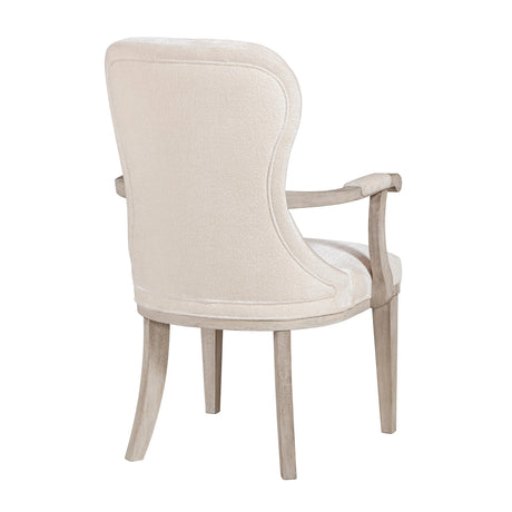 Lofton Light Gray/Ivory Extendable Dining Set by Homelegance at Eve Furniture