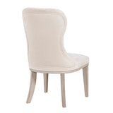 Lofton Light Gray/Ivory Side Chair, Set of 2 by Homelegance at Eve Furniture