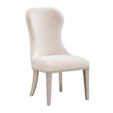 Lofton Light Gray/Ivory Side Chair, Set of 2 by Homelegance at Eve Furniture