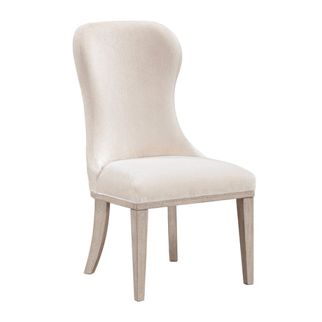 Lofton Light Gray/Ivory Side Chair, Set of 2 by Homelegance at Eve Furniture