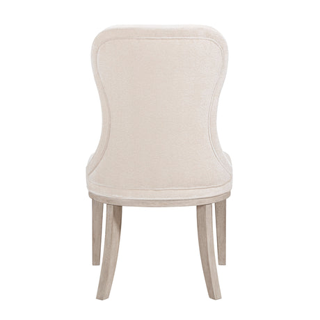 Lofton Light Gray/Ivory Side Chair, Set of 2 by Homelegance at Eve Furniture