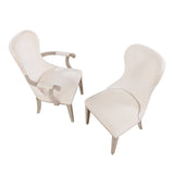 Lofton Light Gray/Ivory Side Chair, Set of 2 by Homelegance at Eve Furniture
