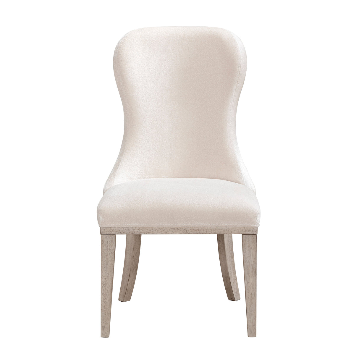Lofton Light Gray/Ivory Side Chair, Set of 2 by Homelegance at Eve Furniture