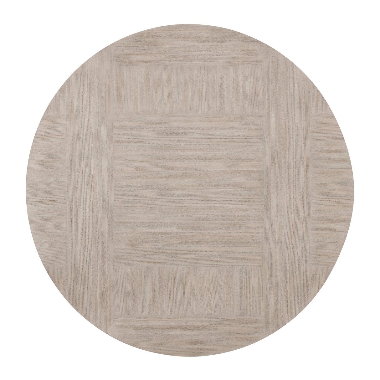 Lofton Light Gray/White Round Dining Table by Homelegance at Eve Furniture