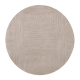 Lofton Light Gray/White Round Dining Table by Homelegance at Eve Furniture