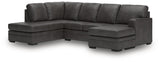 Lofton-Pike Shadow 2-Piece Left Arm Facing Chaise Sectional by Ashley at Eve Furniture