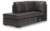 Lofton-Pike Shadow 2-Piece Left Arm Facing Chaise Sectional by Ashley at Eve Furniture