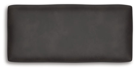 Lofton-Pike Shadow Oversized Accent Ottoman by Ashley at Eve Furniture