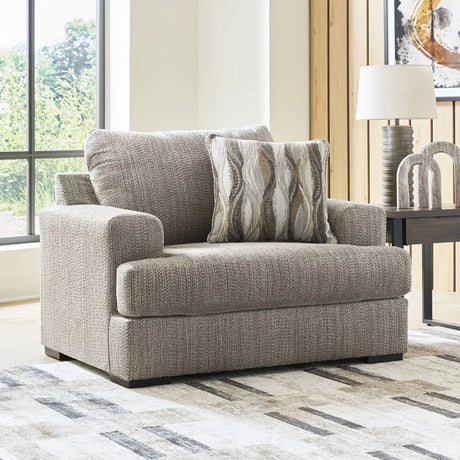 Lofwood Fossil Chair and a Half by Ashley at Eve Furniture