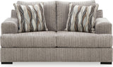 Lofwood Fossil Loveseat by Ashley at Eve Furniture