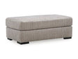 Lofwood Fossil Ottoman by Ashley at Eve Furniture