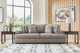Lofwood Fossil Sofa and Loveseat by Ashley at Eve Furniture
