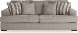 Lofwood Fossil Sofa and Loveseat by Ashley at Eve Furniture