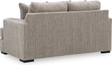 Lofwood Fossil Loveseat by Ashley at Eve Furniture