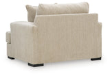 Lofwood Oatmeal Chair and a Half by Ashley at Eve Furniture
