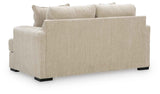 Lofwood Oatmeal Sofa and Loveseat by Ashley at Eve Furniture