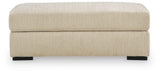 Lofwood Oatmeal Ottoman by Ashley at Eve Furniture