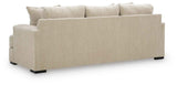 Lofwood Oatmeal Sofa and Loveseat by Ashley at Eve Furniture