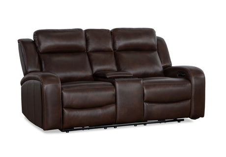 Logan Deep Brown Motion Living Room Set by Cosmos Furniture at Eve Furniture