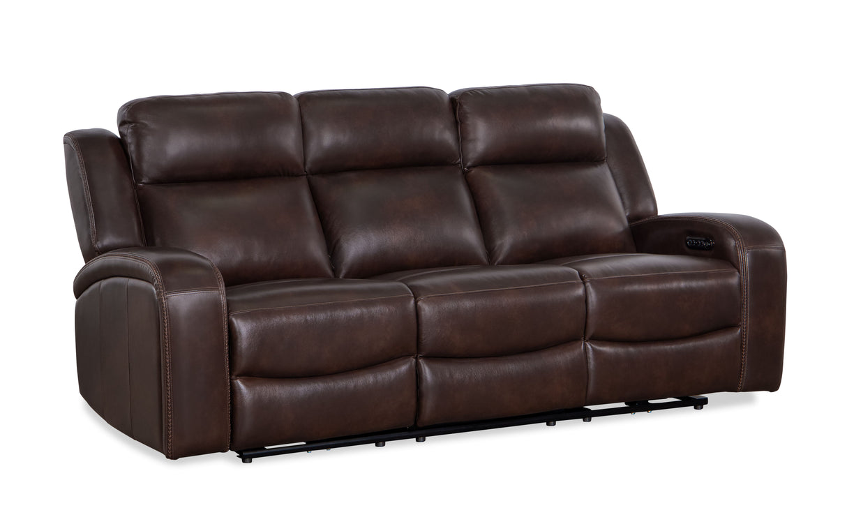 Logan Deep Brown Motion Living Room Set by Cosmos Furniture at Eve Furniture