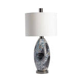 Logan Grey/Bronze Table Lamp by Crestview at Eve Furniture