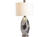 Logan Grey/Bronze Table Lamp by Crestview at Eve Furniture