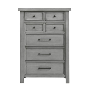 Logandale Antique Gray Chest by Homelegance at Eve Furniture