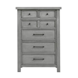 Logandale Antique Gray Sleigh Storage Platform Bedroom Set by Homelegance at Eve Furniture