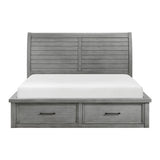 Logandale Antique Gray Wardrobe Chest by Homelegance at Eve Furniture