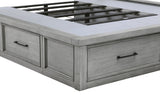 Logandale Antique Gray Wardrobe Chest by Homelegance at Eve Furniture