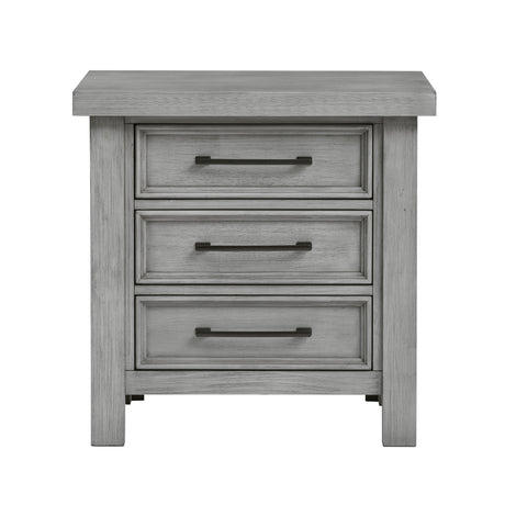 Logandale Antique Gray Wardrobe Chest by Homelegance at Eve Furniture